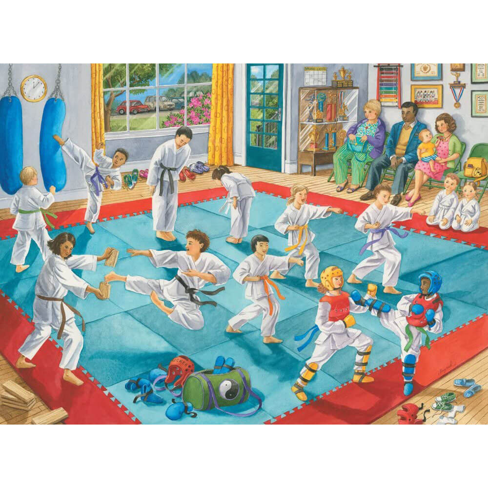 Ravensburger 100 pc Puzzles - Martial Arts Class