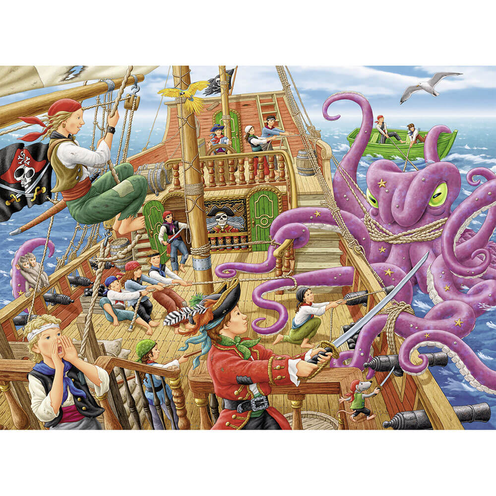 Ravensburger 100 pc Puzzles - Pirate Boat Adventure