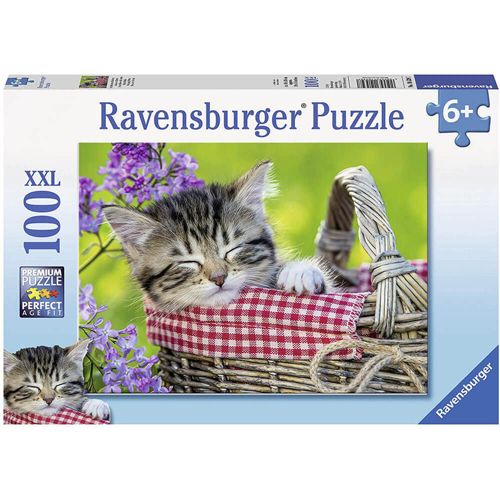Ravensburger 100 pc Puzzles - Sleeping Kitten