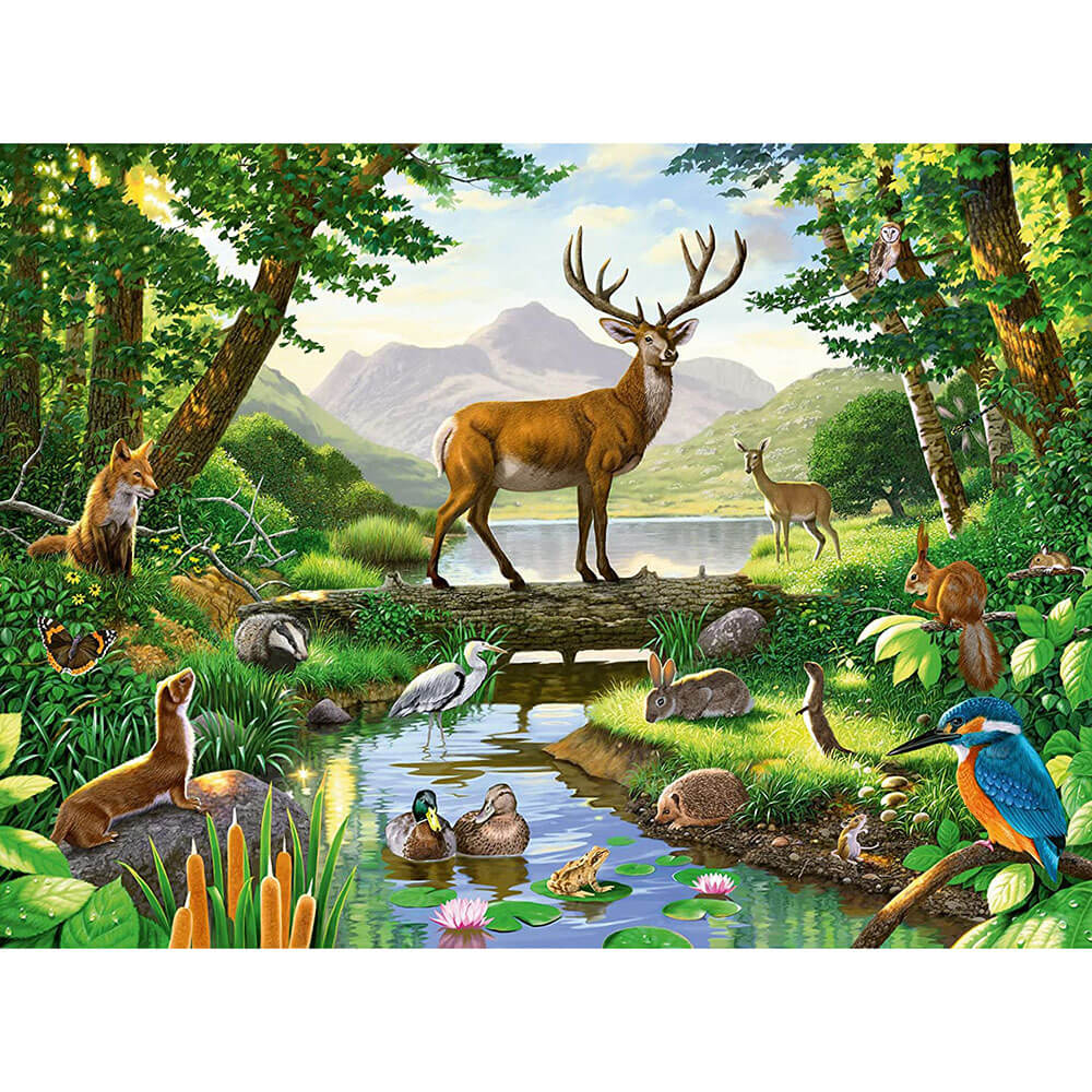 Ravensburger 100 pc Puzzles - Woodland Harmony