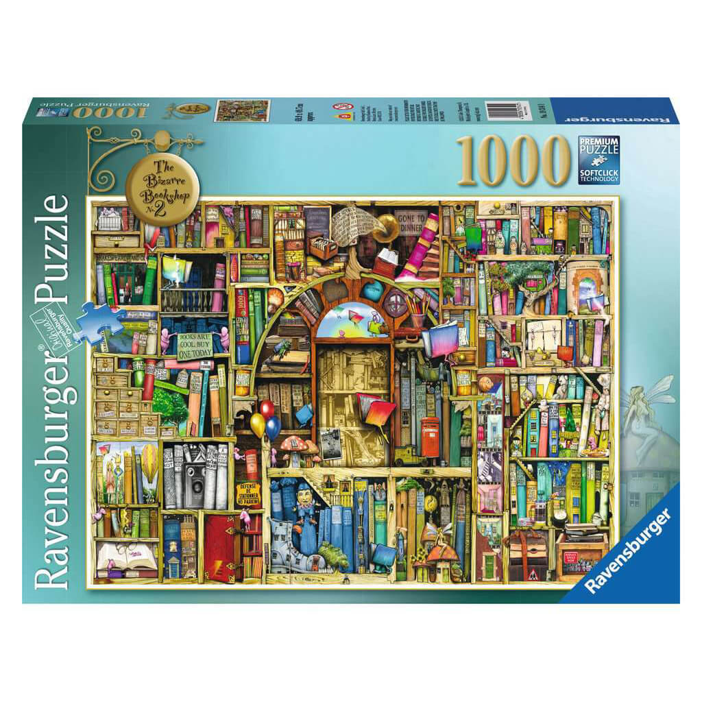Ravensburger 1000 pc Puzzles - Bizarre Bookshop 2