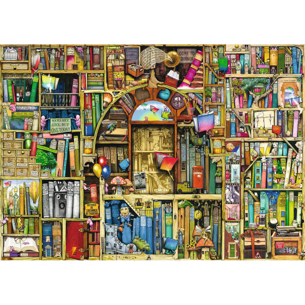 Ravensburger 1000 pc Puzzles - Bizarre Bookshop 2
