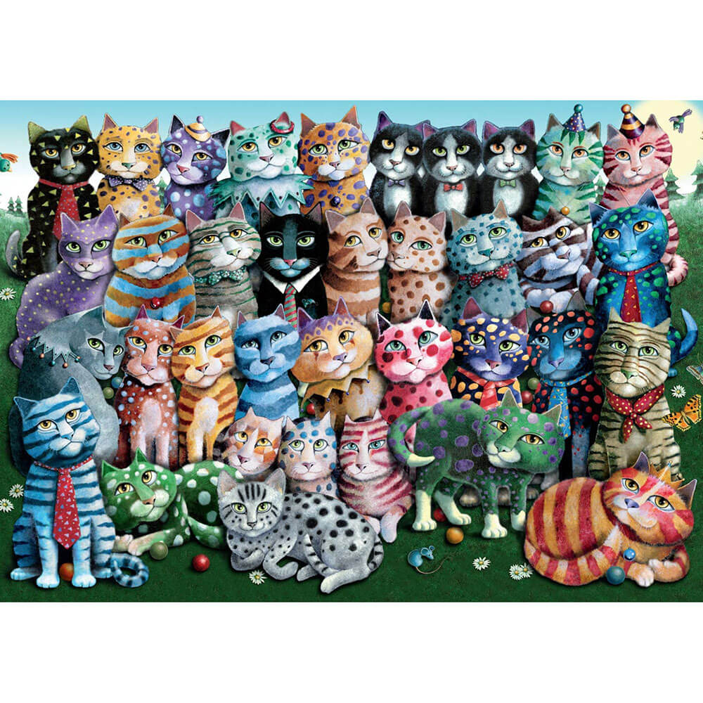 Ravensburger 1000 pc Puzzles - Cat Family Reunion