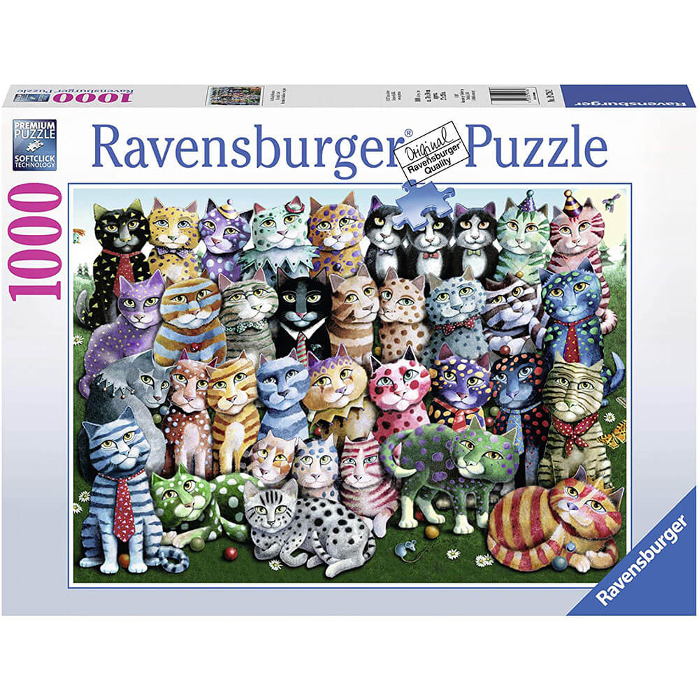 Ravensburger 1000 pc Puzzles - Cat Family Reunion