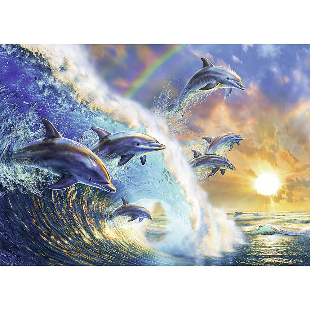 Ravensburger 1000 pc Puzzles - Dancing Dolphins