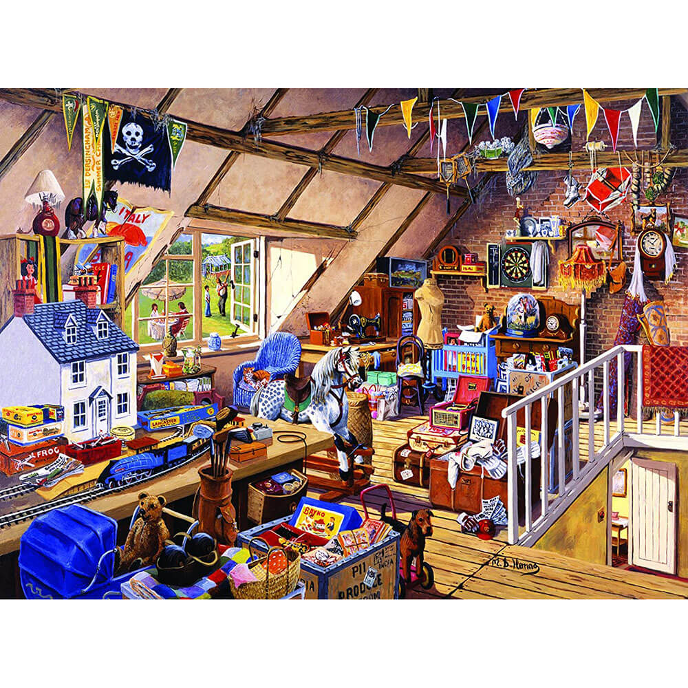 Ravensburger 1000 pc Puzzles - Grandma's Attic