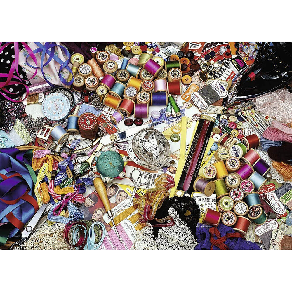 Ravensburger 1000 pc Puzzles - Haberdashery Heaven