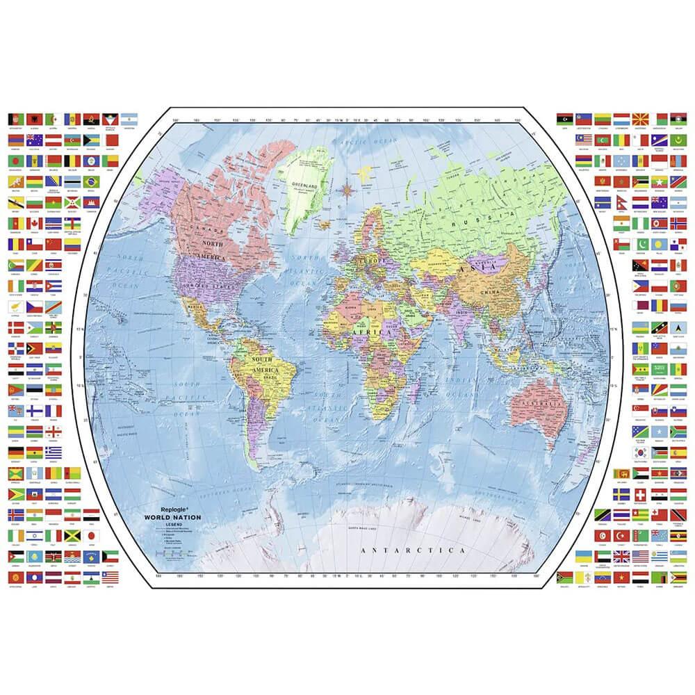 Ravensburger 1000 pc Puzzles - Political World Map