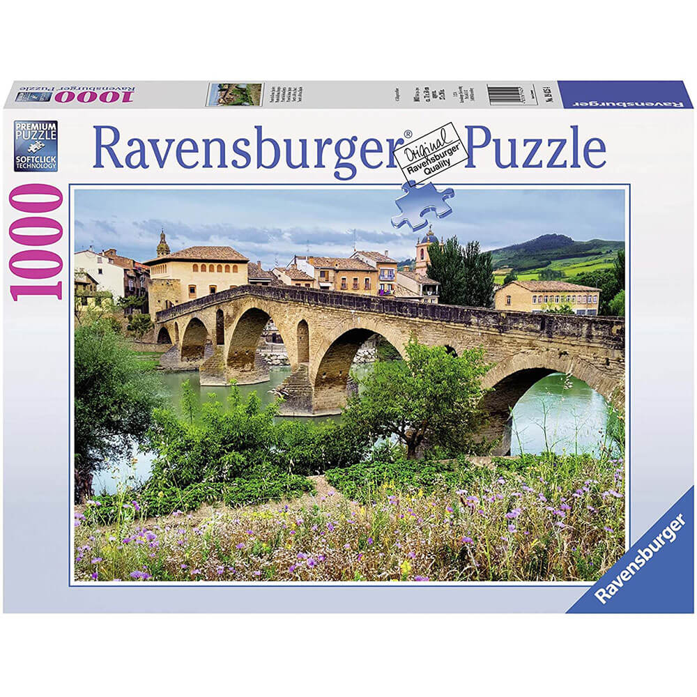 Ravensburger 1000 pc Puzzles - Puente la Reina, Spain