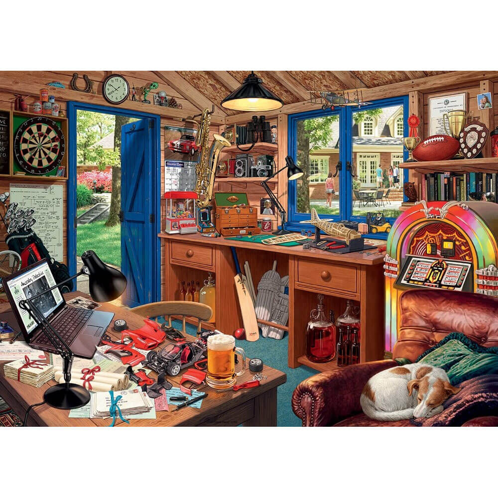 Ravensburger 1000 pc Puzzles - The Man Cave