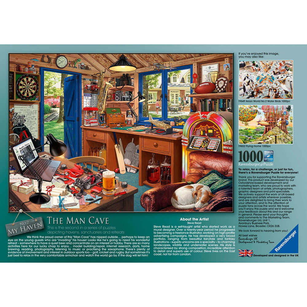 Ravensburger 1000 pc Puzzles - The Man Cave