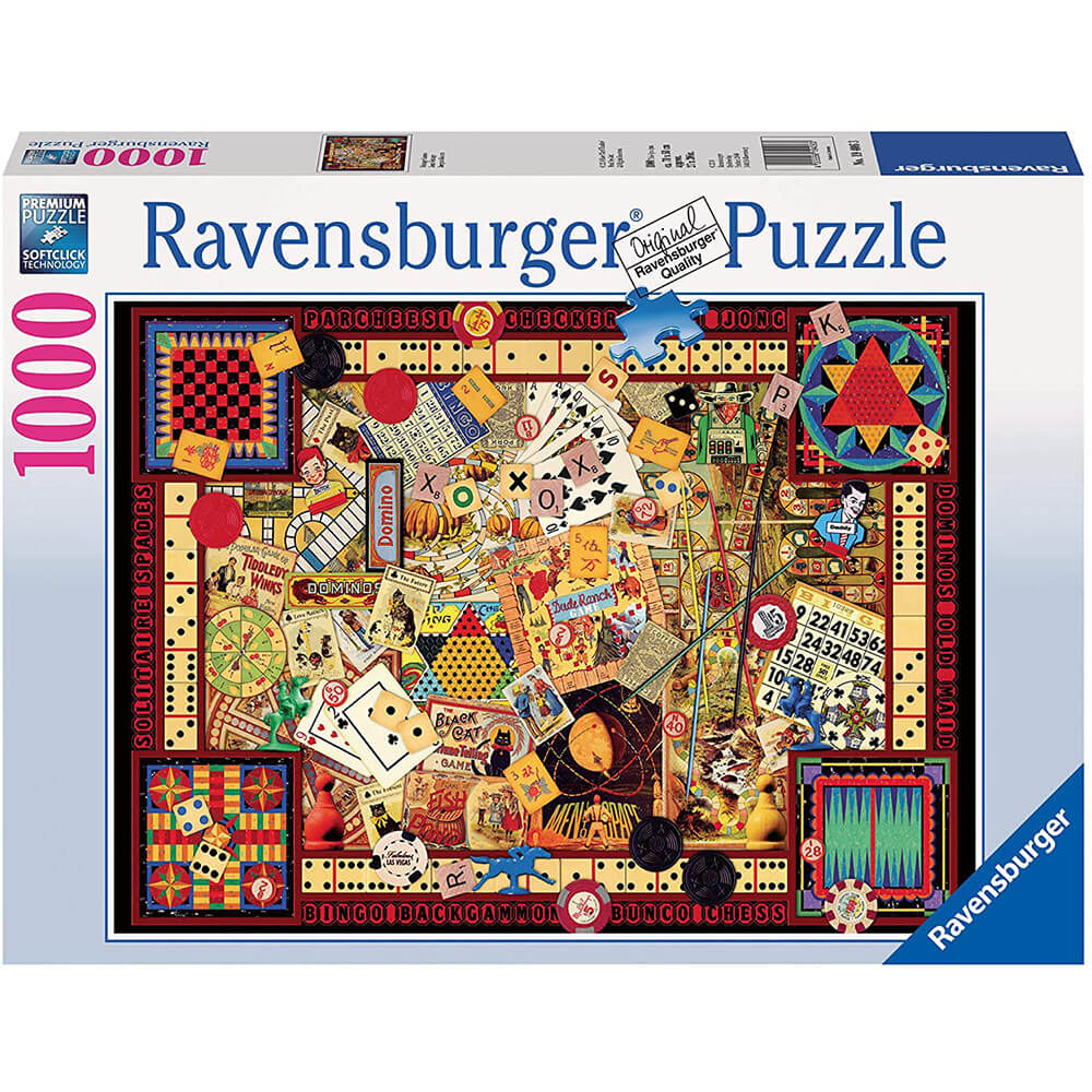 Ravensburger Vintage Games  1000 Piece Jigsaw Puzzle