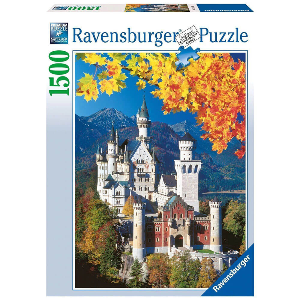 Ravensburger 1500 pc Puzzles - Neuschwanstein in Autumn