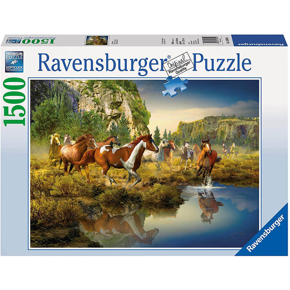 Ravensburger 1500 pc Puzzles - Wild Horses