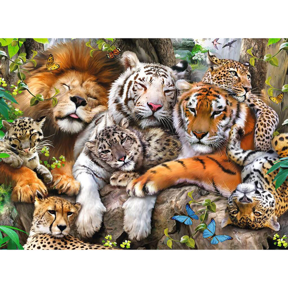 Ravensburger 200 pc Puzzles - Big Cat Nap