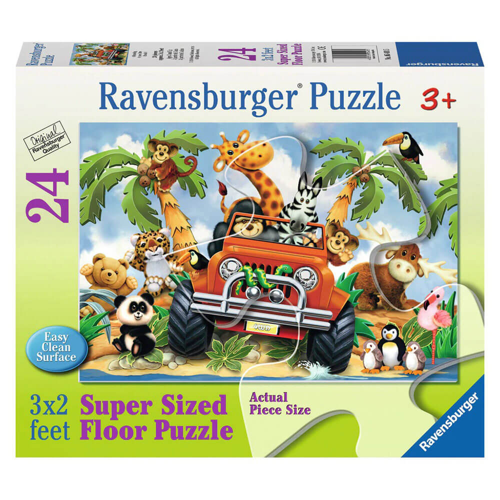 Ravensburger 24 pc Super Sized Floor Puzzles  - 4-Wheeling