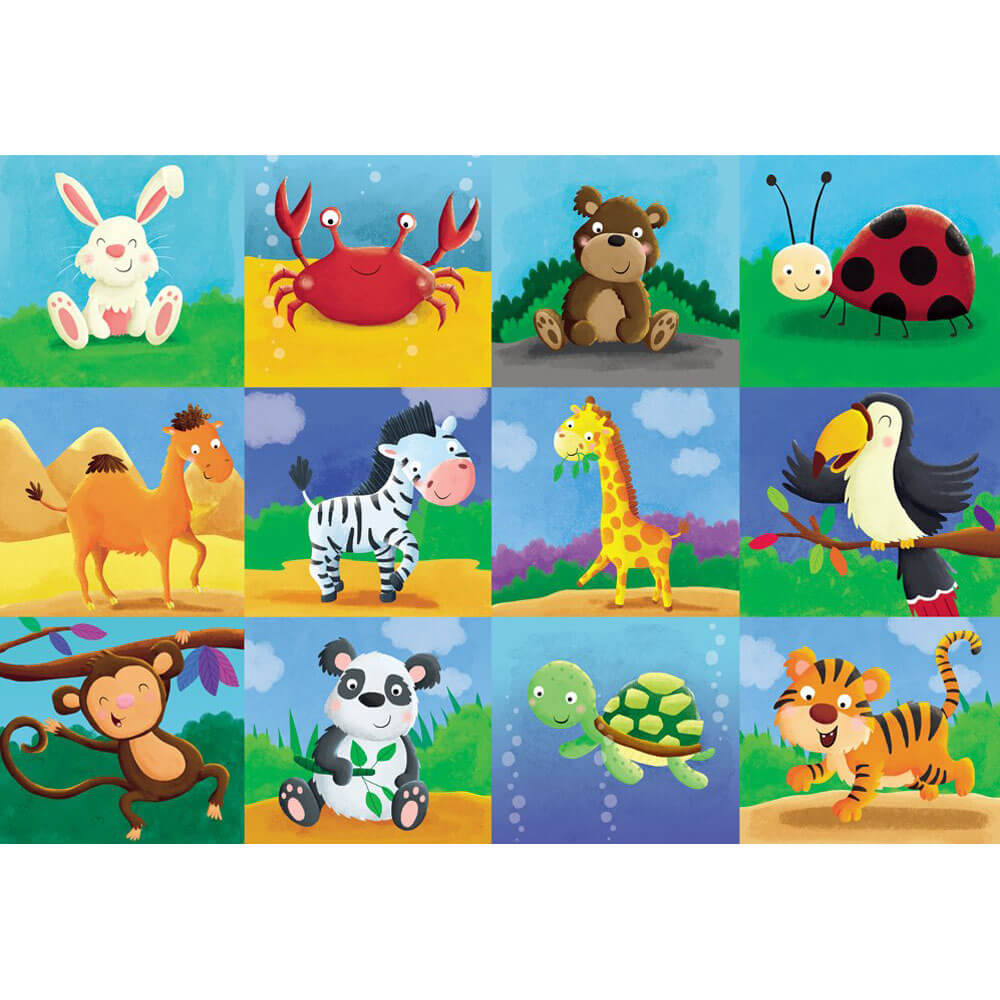 Ravensburger 24 pc Super Sized Floor Puzzles - Animal Adventures