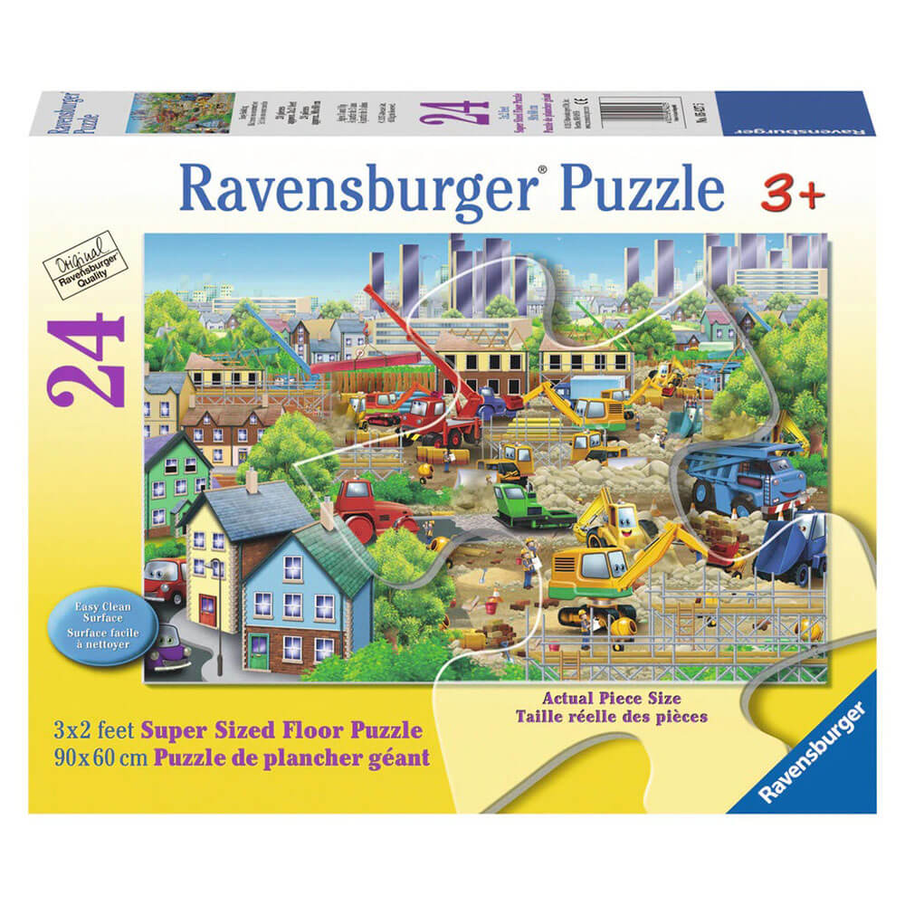 Ravensburger 24 pc Super Sized Floor Puzzles  - Busy Building