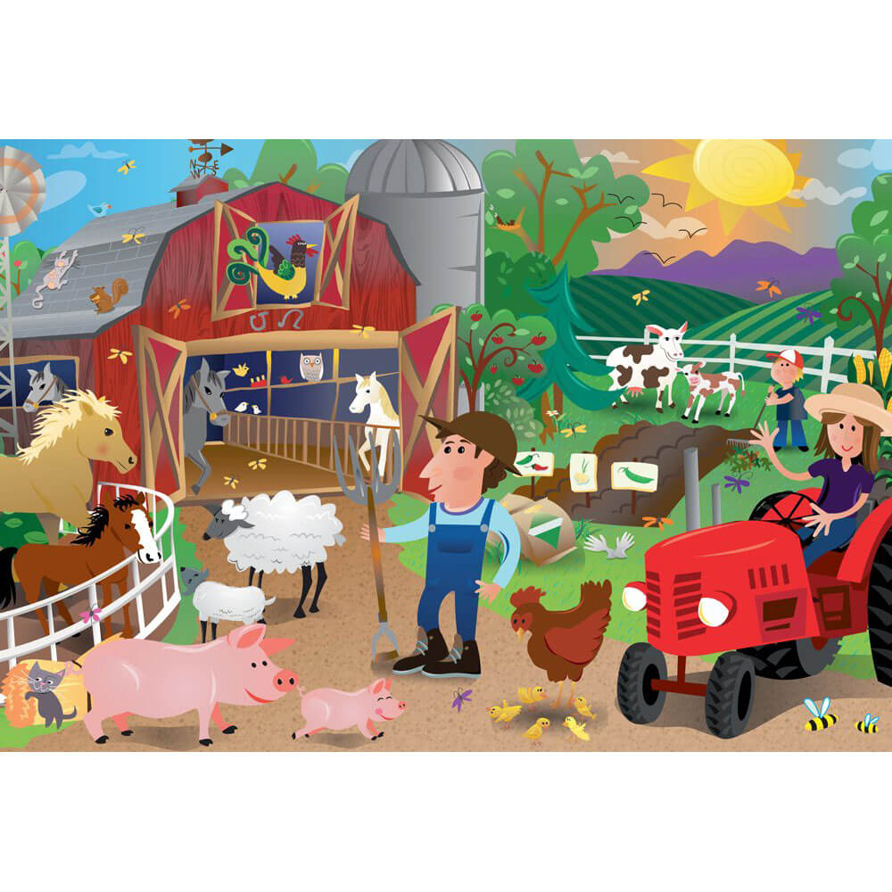 Ravensburger 24 pc Super Sized Floor Puzzles - Farm Mania