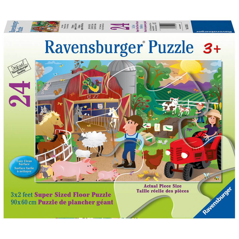 Ravensburger 24 pc Super Sized Floor Puzzles  - Farm Mania