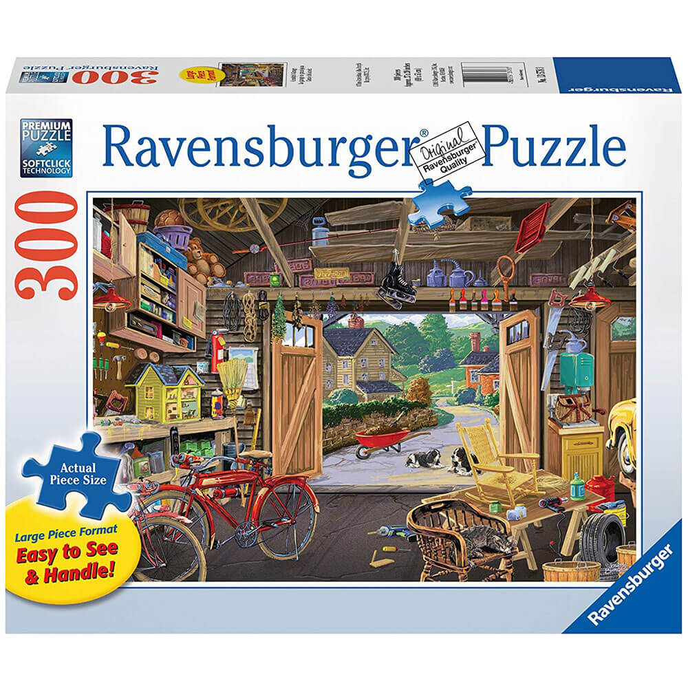 Ravensburger    300 pc Large Format Puzzles - Grandpa's Garage