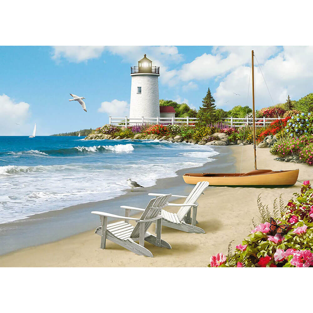 Ravensburger    300 pc Large Format Puzzles - Sunlit Shores
