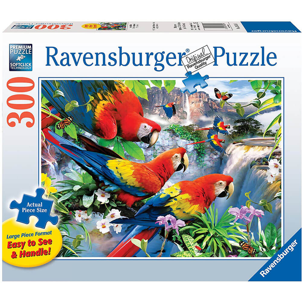 Ravensburger    300 pc Large Format Puzzles - Tropical Birds