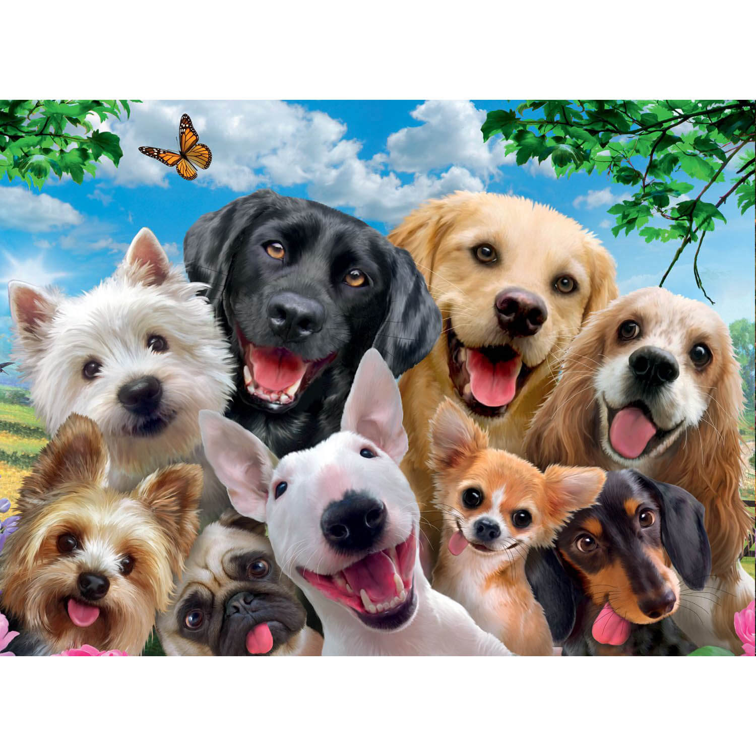 Ravensburger 300 pc Puzzles - Delighted Dogs