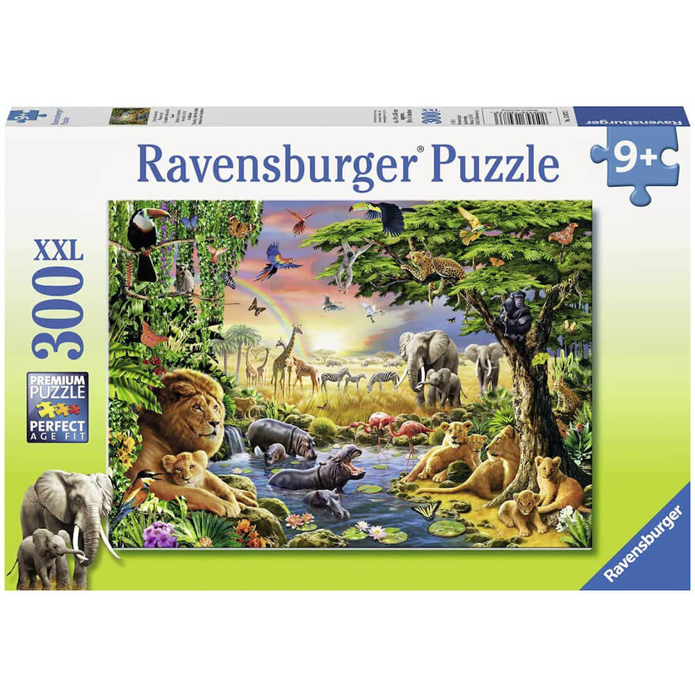 Ravensburger 300 pc Puzzles - Evening at the Waterhole