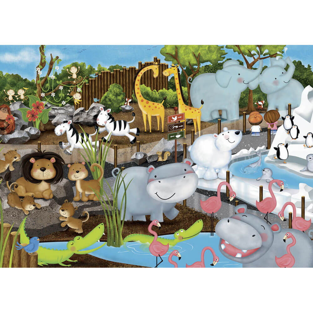 Ravensburger 35 pc Puzzles - Day at the Zoo