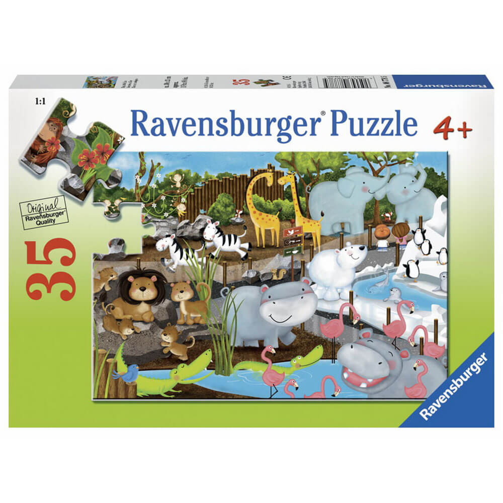 Ravensburger 35 pc Puzzles - Day at the Zoo