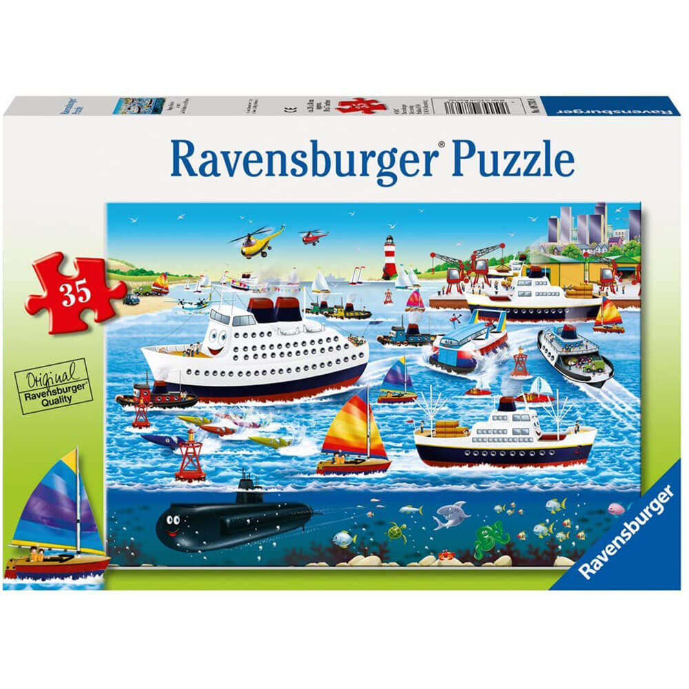 Ravensburger 35 pc Puzzles - Happy Harbor