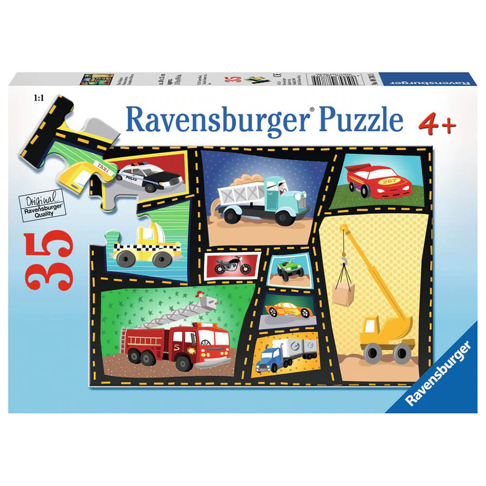 Ravensburger 35 pc Puzzles - Tires & Engines