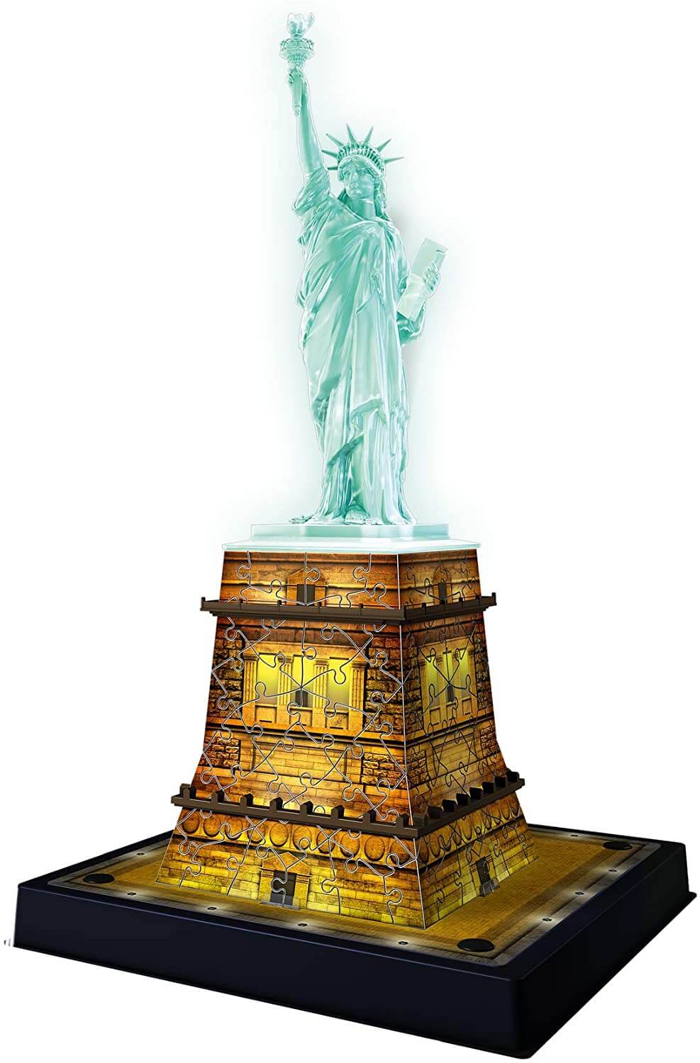 Ravensburger 3D Buildings - Statue of Liberty - Night Edition