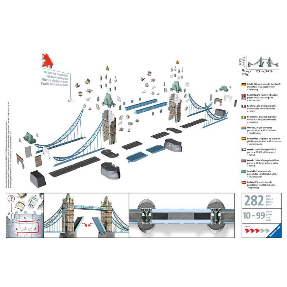 Ravensburger 3D Buildings - Tower Bridge