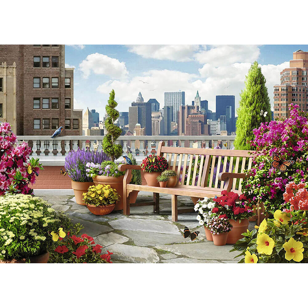 Ravensburger 500 pc Large Format Puzzles - Rooftop Garden