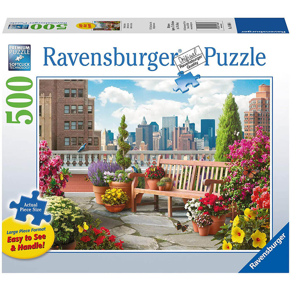 Ravensburger 500 pc Large Format Puzzles - Rooftop Garden