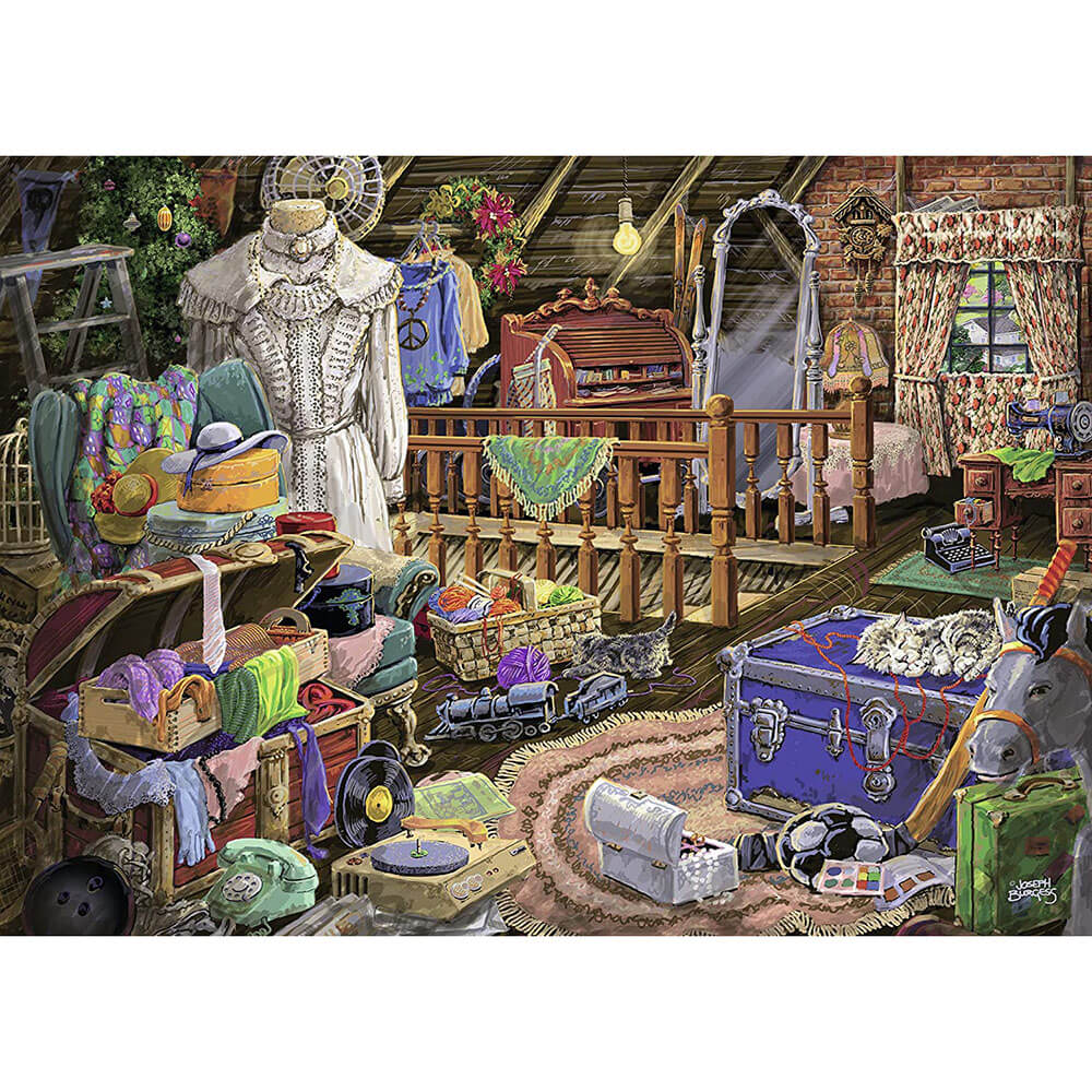 Ravensburger 500 pc Large Format Puzzles - The Attic