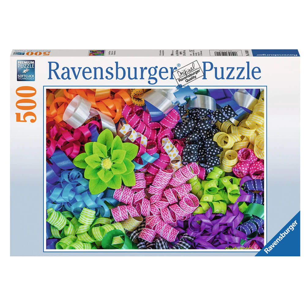 Ravensburger 500 pc Puzzles - Colorful Ribbons