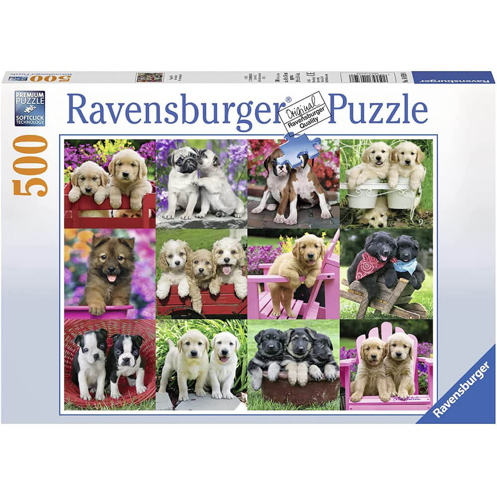 Ravensburger 500 pc Puzzles - Puppy Pals
