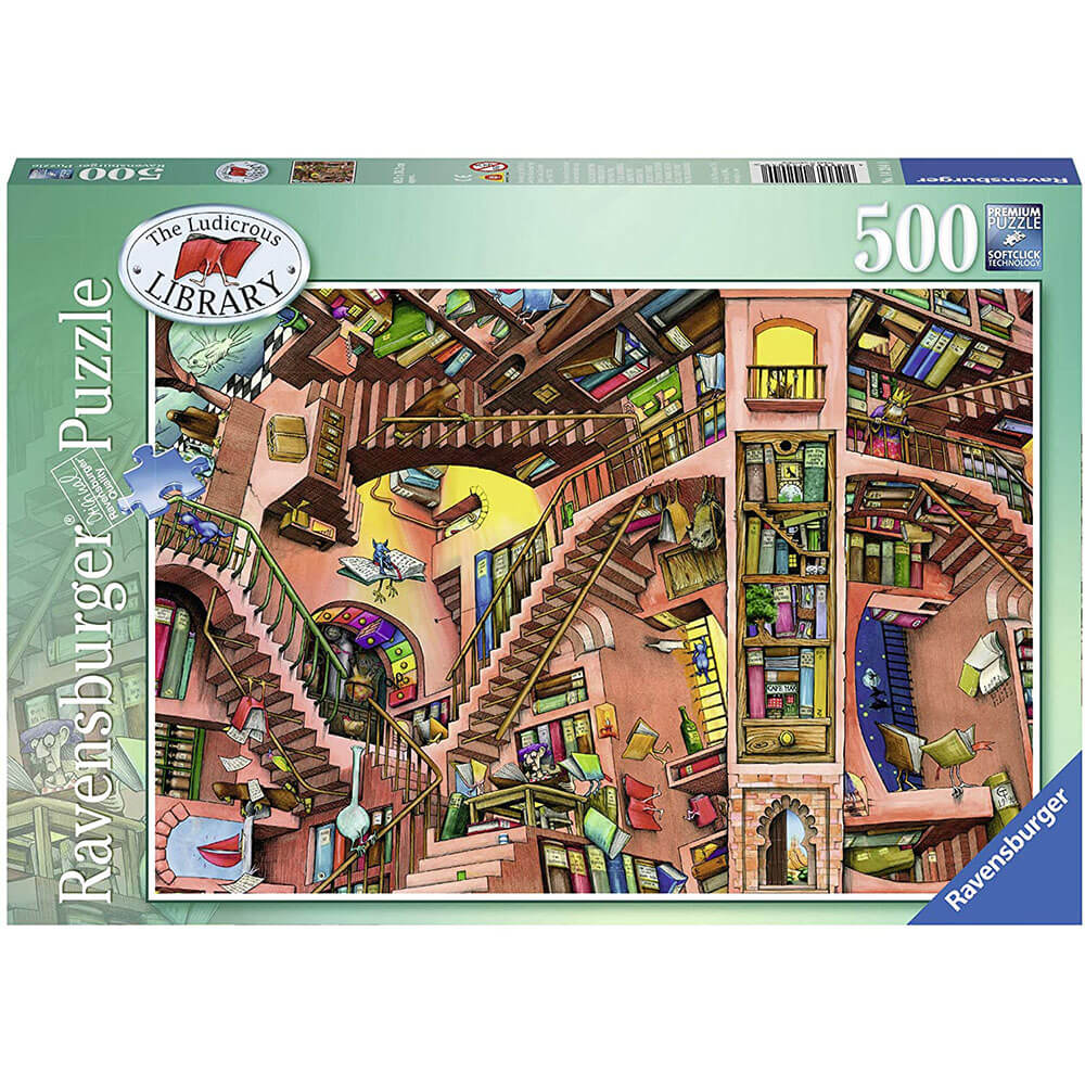Ravensburger 500 pc Puzzles - The Ludicrous Library
