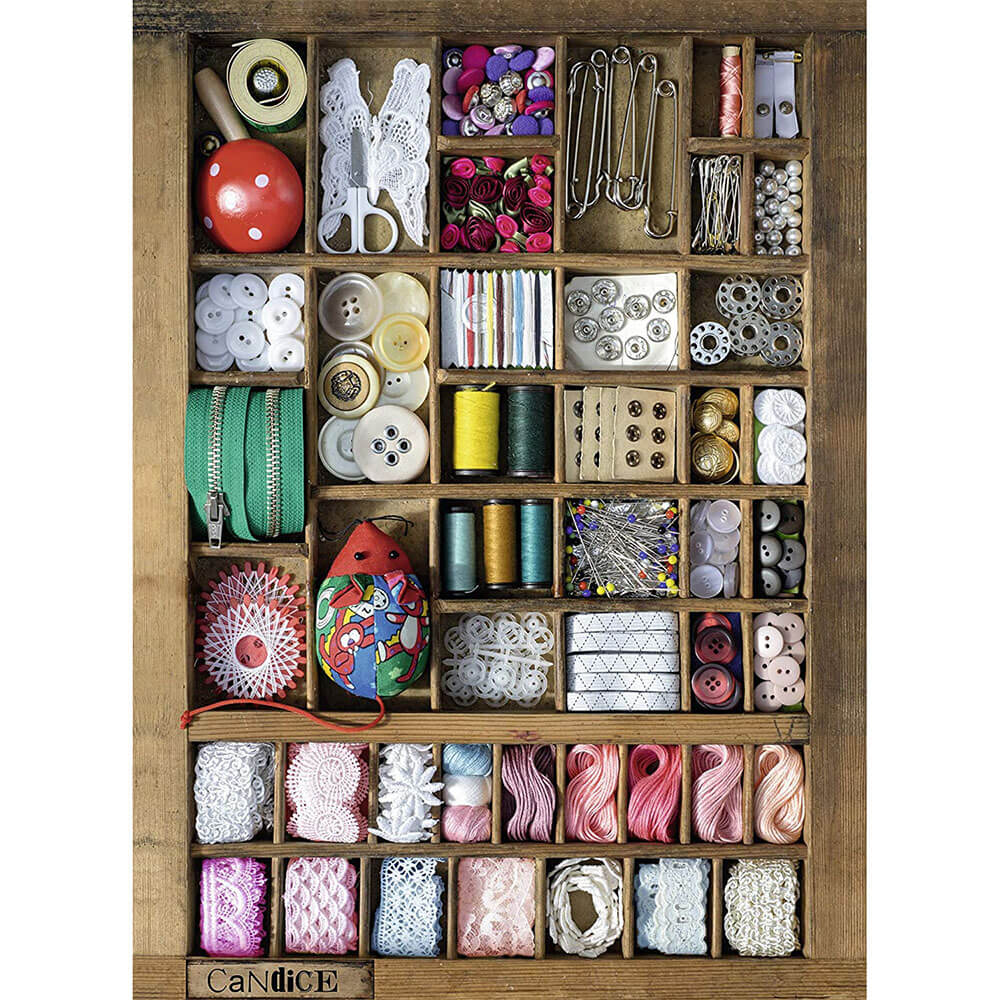 Ravensburger 500 pc Puzzles - The Sewing Box