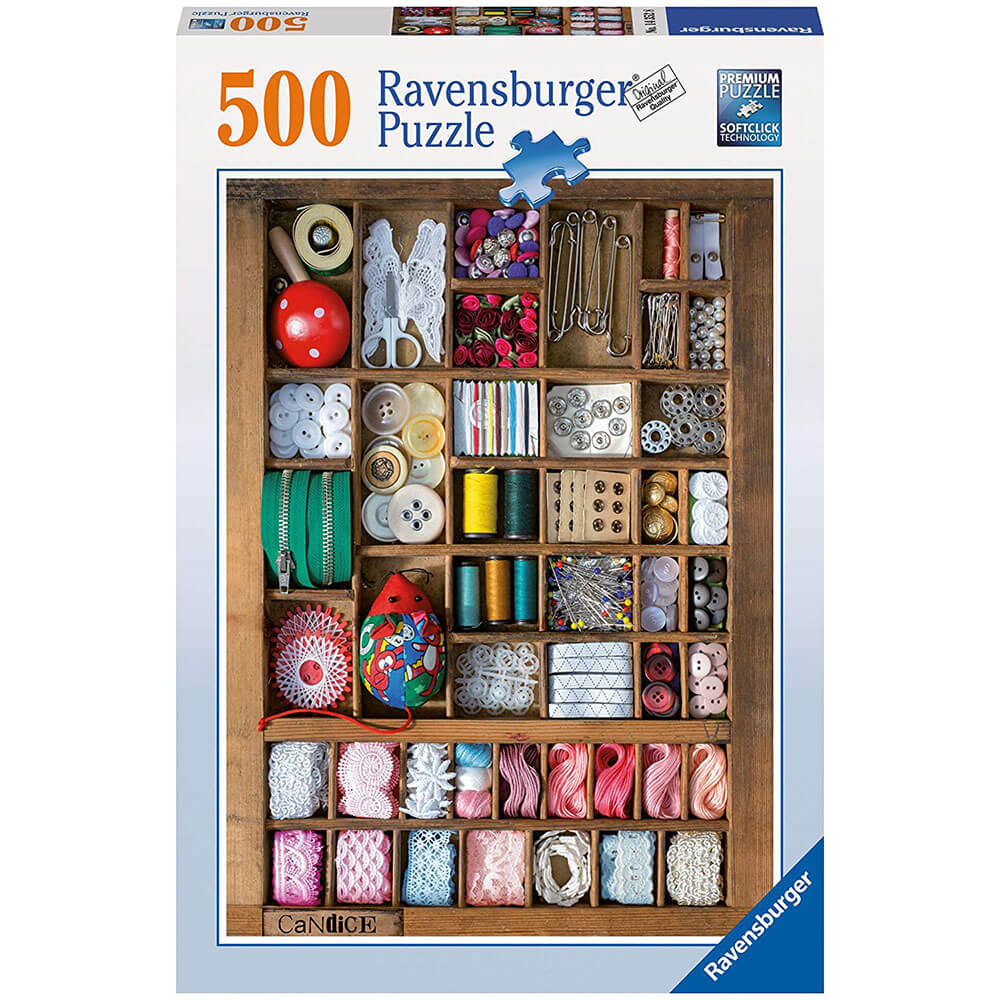 Ravensburger 500 pc Puzzles - The Sewing Box