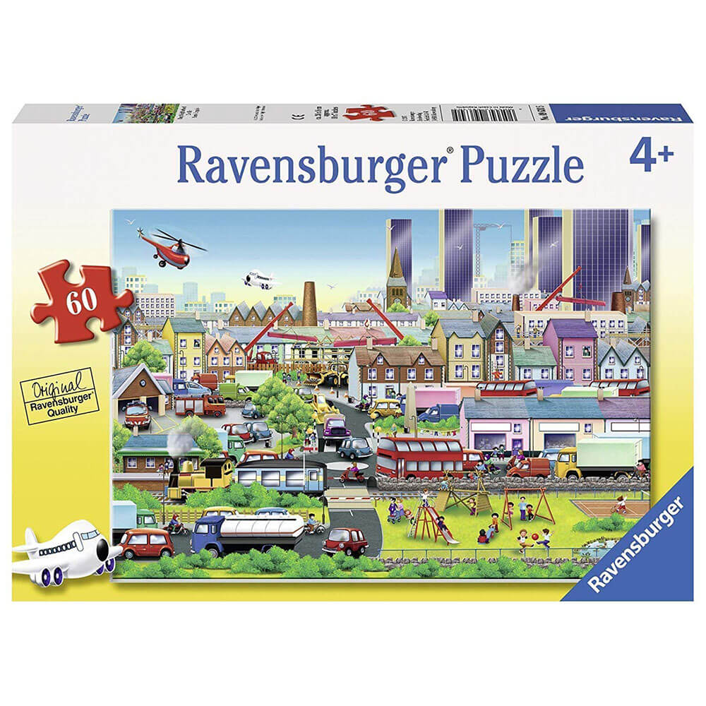 Ravensburger  60 pc Puzzles - Busy Neighborhood