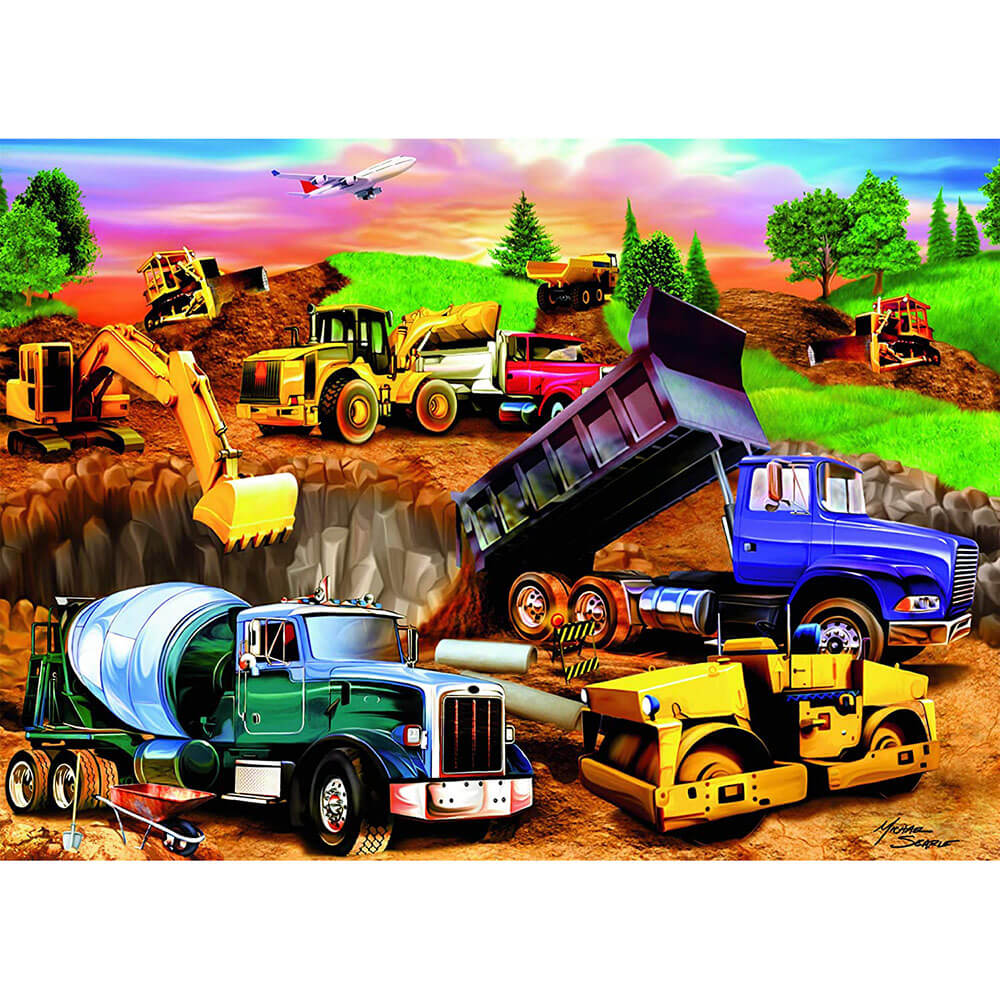 Ravensburger  60 pc Puzzles - Construction Crowd