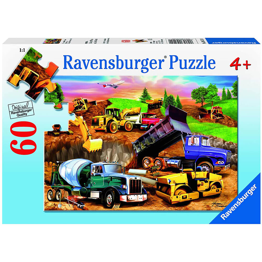 Ravensburger  60 pc Puzzles - Construction Crowd