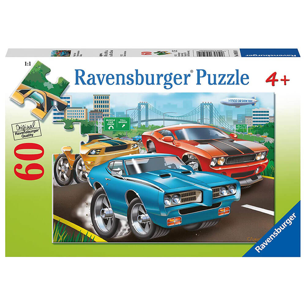 Ravensburger  60 pc Puzzles - Muscle Cars