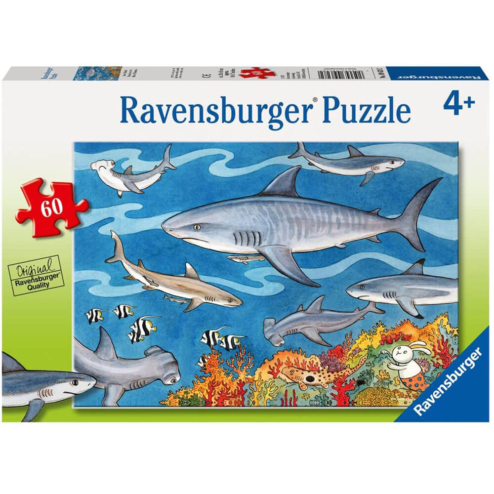 Ravensburger  60 pc Puzzles - Sea of Sharks