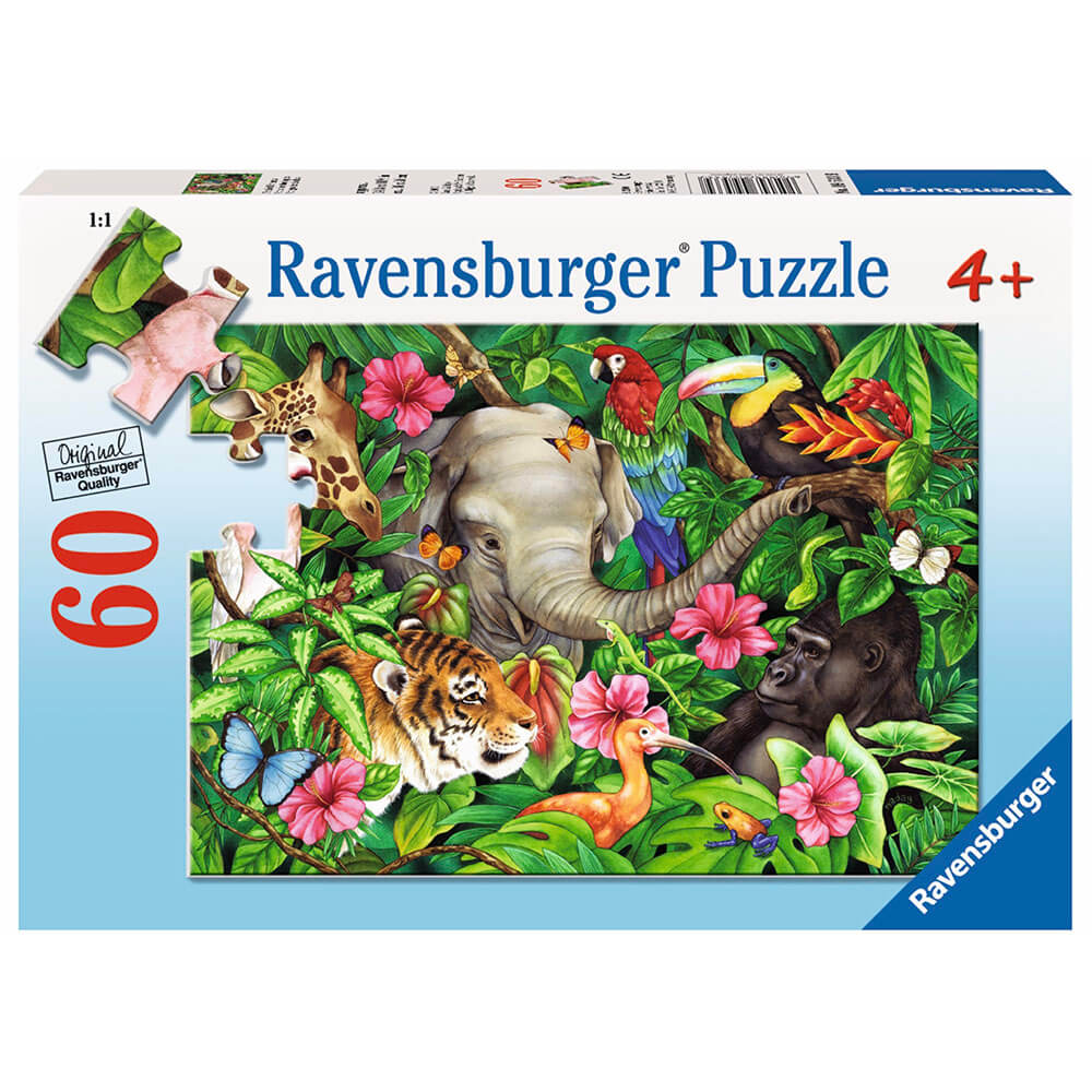 Ravensburger  60 pc Puzzles - Tropical Friends