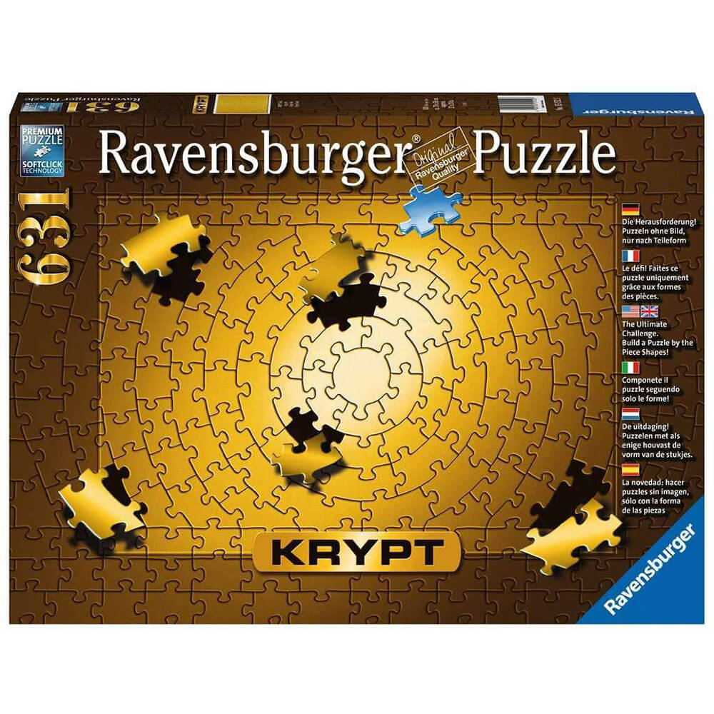 Ravensburger 654 pc KRYPT Puzzles - Krypt - Gold